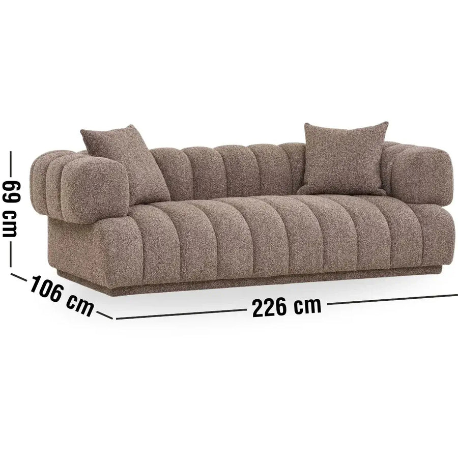 Aurora 3 pers. Sofa 9