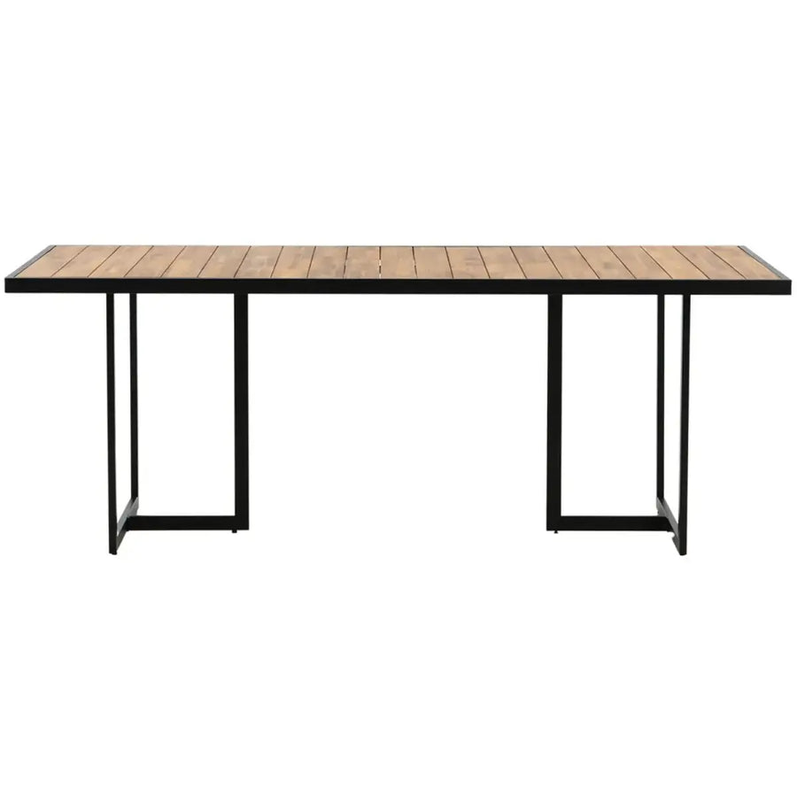 Khung Havebord natur 200 x 100 x 75 cm