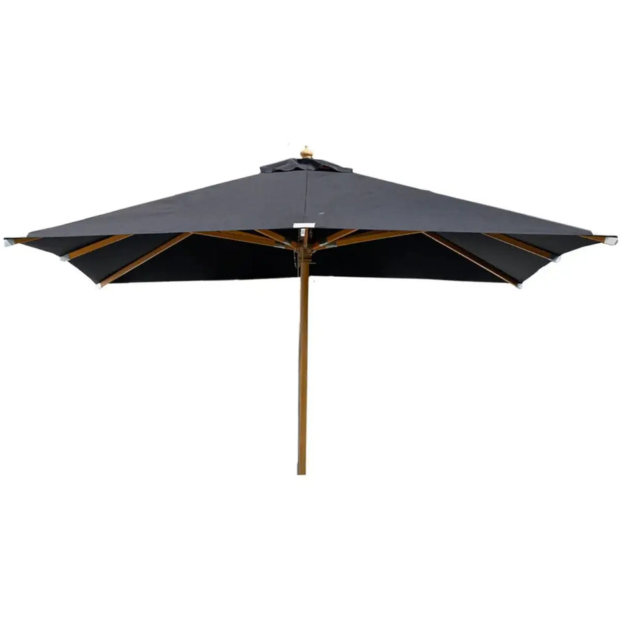 Naxos Parasol sort 300 x 300 cm