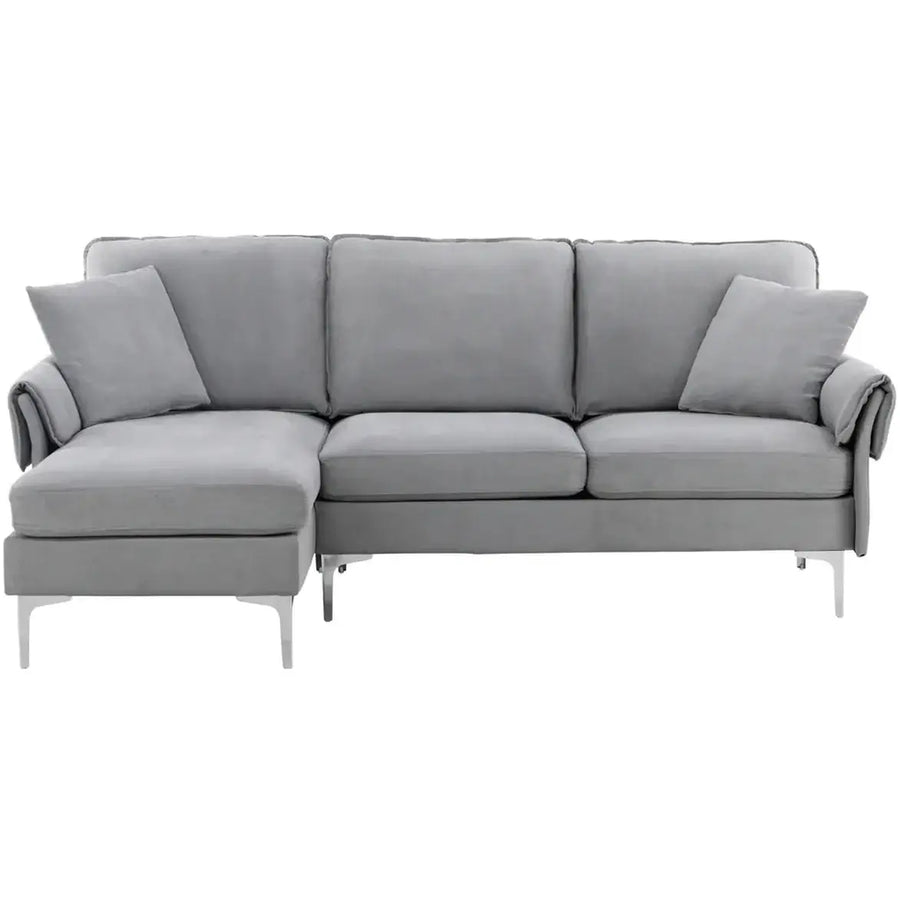 Toulouse venstrevendt hjørnesofa med pufafslutning