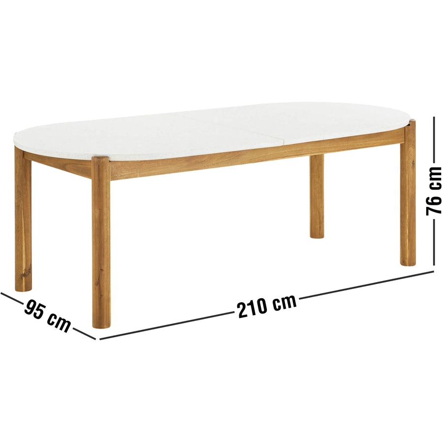 Terracina Havebord 210 x 95 x 76 cm 12