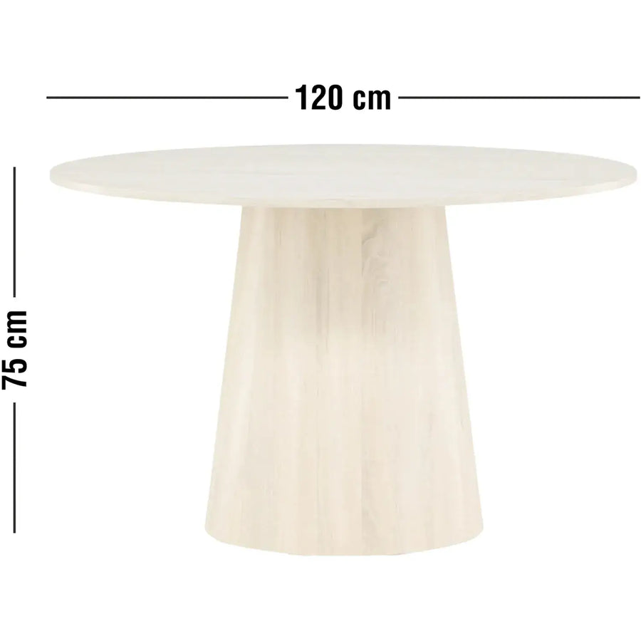 Lanzo Spisebord 120 x 75 cm 6