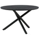 Alma Havebord sort 120 x 75 cm