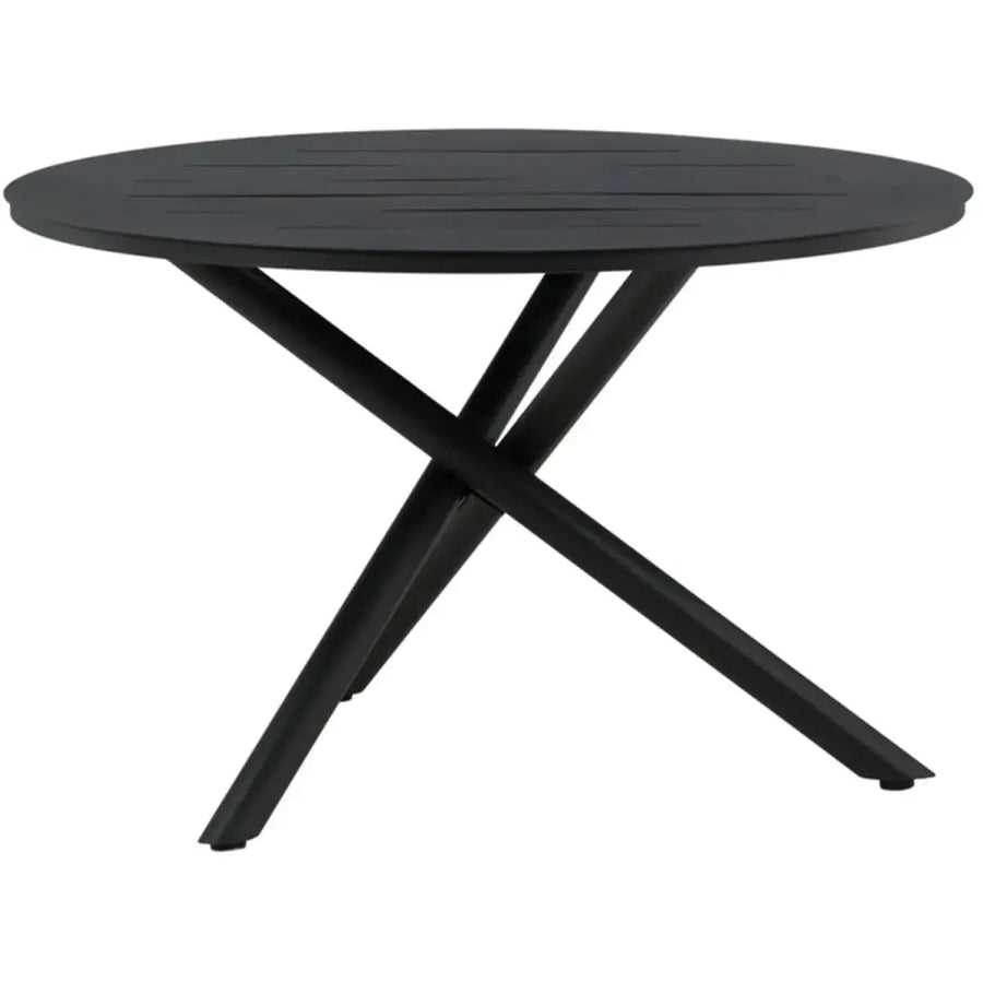 Alma Havebord sort 120 x 75 cm