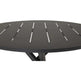 Alma Havebord sort 120 x 75 cm