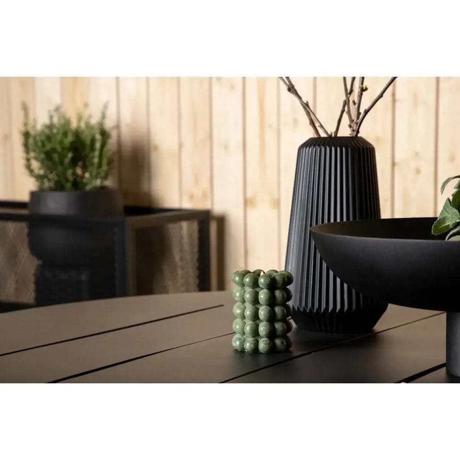 Alma Havebord sort 120 x 75 cm