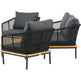 Andorra Loungehavesæt 5