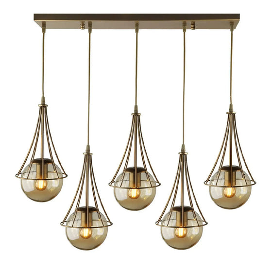 BELL Loftlampe i Guld – Elegant Belysning