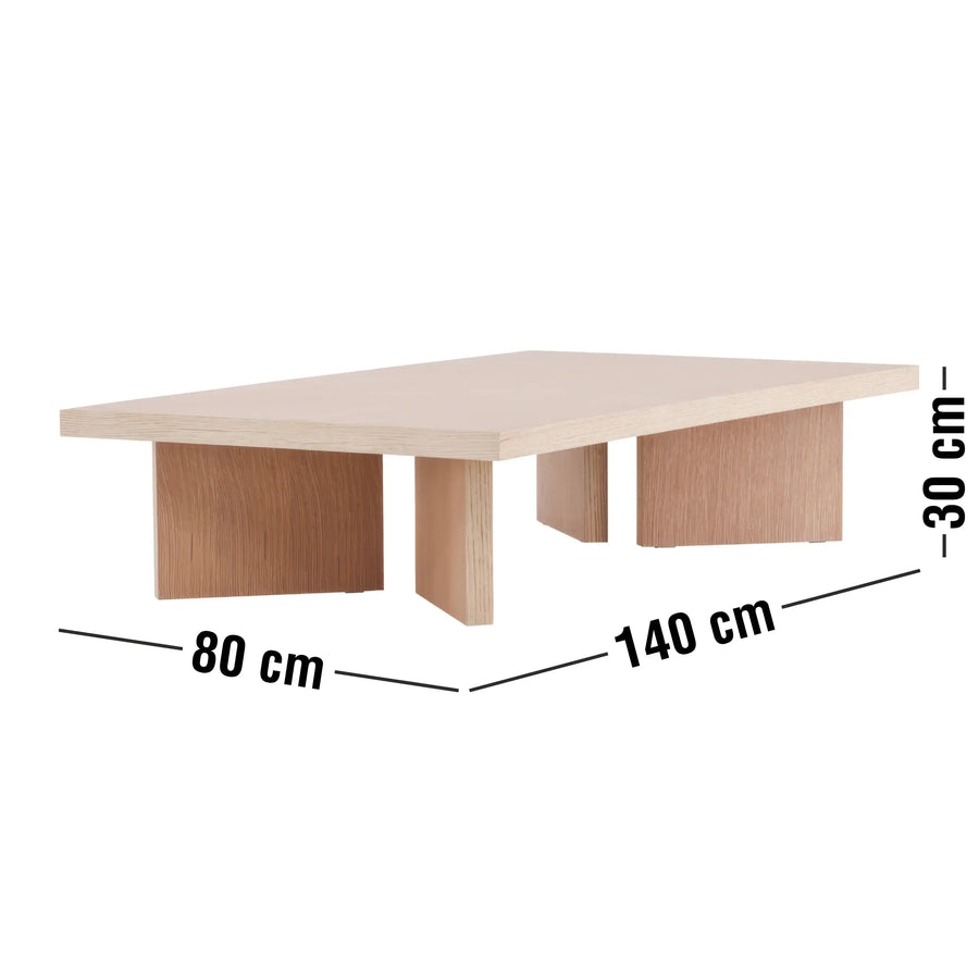 Bassholmen Sofabord 140 x 30 x 80 cm 9