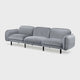 Bean Modulsofa Velour – Moderne og Fleksibel