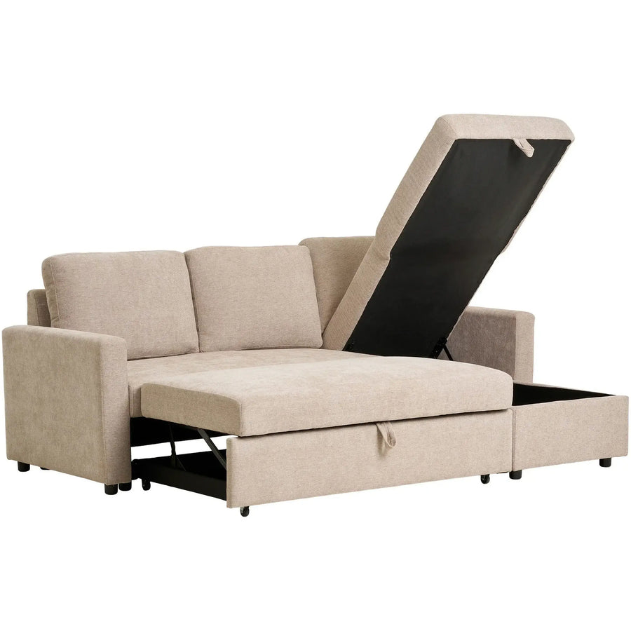 Belfast sovesofa med chaiselong 5