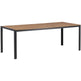 Break Havebord natur 205 x 90 x 74 cm