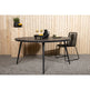 Break Havebord sort 150 x 74 cm