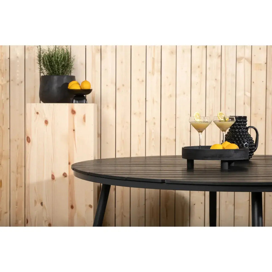 Break Havebord sort 150 x 74 cm