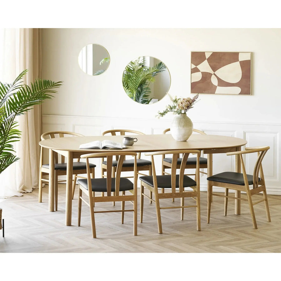 Bundaberg Spisebord inkl. 2 tillægsplader 8