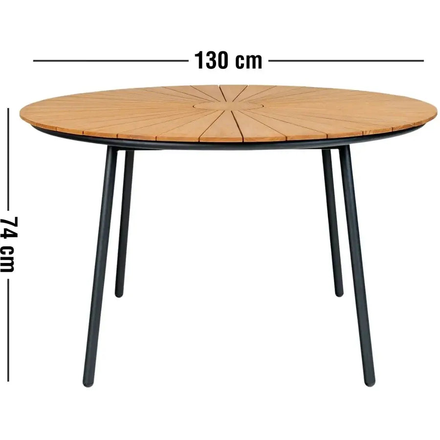 Cleveland Havebord 130 x 74 cm 11