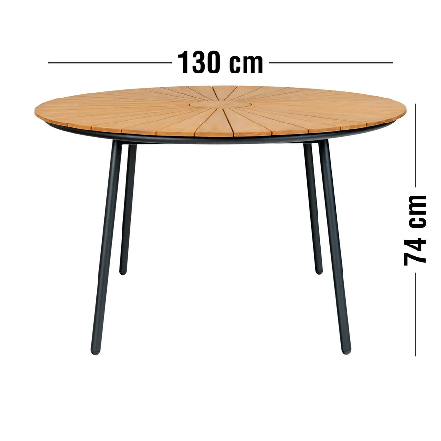 Cleveland Havebord 130 x 74 cm 11