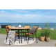 Cleveland Havebord 130 x 74 cm 7