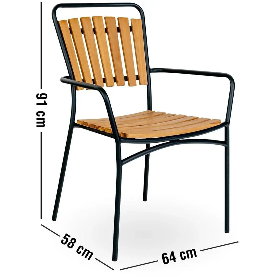 Cleveland Havestol sæt af 4 stk. 9