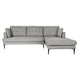 DKD Chaiselong Sofa i Grå - Elegance & Komfort