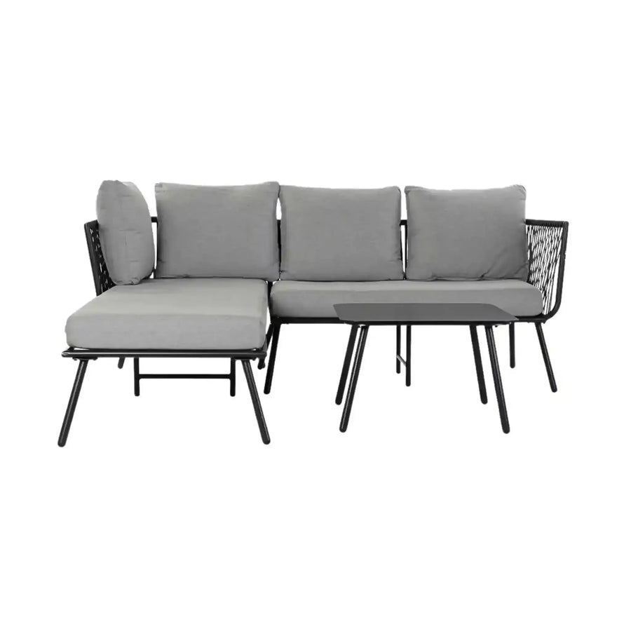 DKD Loungehavesæt 30 x 40 cm & 192 x 163 x 86 cm