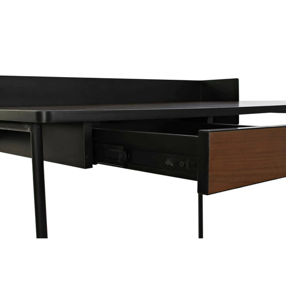 DKD Skrivebord i Sort & Mango | 103x57x81 cm