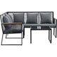 Dallas Loungehavesæt med sofa og loungebord