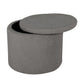 Dunken Puf 51 x 51 x 43 cm Gråbeige