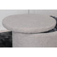 Dunken Puf 51 x 51 x 43 cm Gråbeige