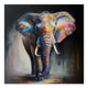 ELEPHANT DESIGN Maleri - 100 x 100 cm Kunst