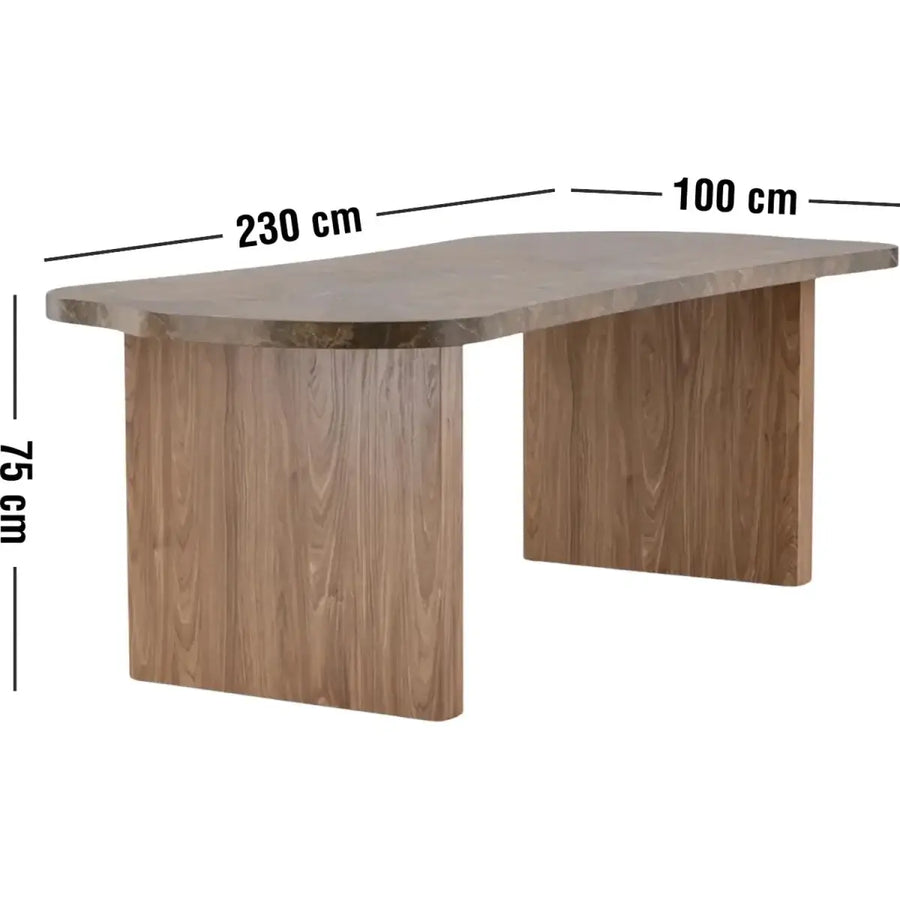 Eleonora Spisebord 230 x 100 x 75 cm