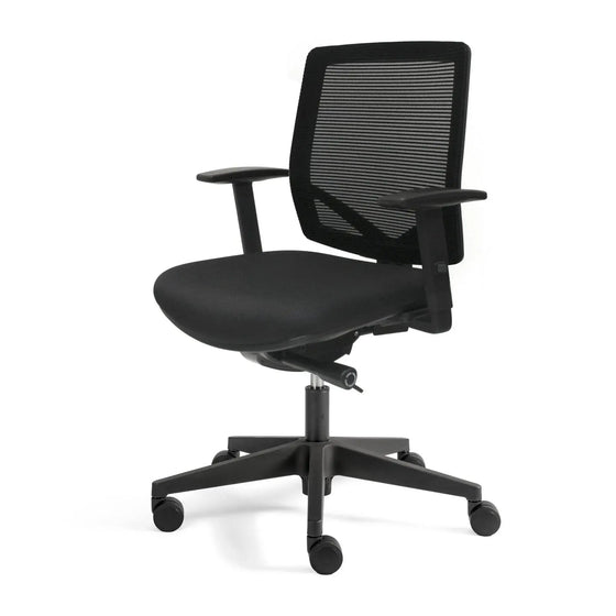 Ergonomisk Kontorstol 300 Mesh - Optimal Støtte