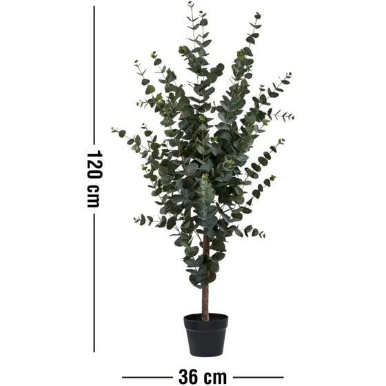 Eukalyptus Kunstig plante 120 x 46 x 36 cm