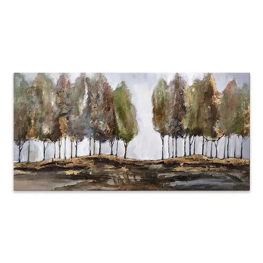 GROUP OF TREES Maleri 125 x 80 x 3 cm