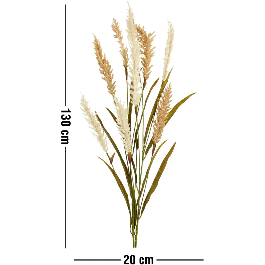 Græs Kunstig plante 130 x 20 cm 7