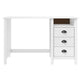 HILL Skrivebord 3 Skuffer 120 x 50 x 74 cm