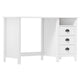HILL Skrivebord 3 Skuffer 120 x 50 x 74 cm