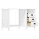 HILL Skrivebord 3 Skuffer 120 x 50 x 74 cm