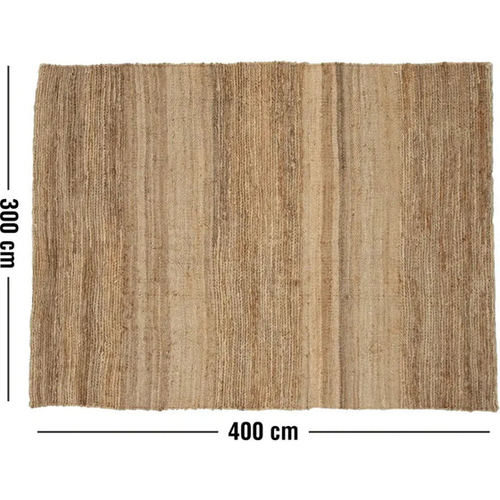 Hannes Natur tæppe 400 x 300 cm