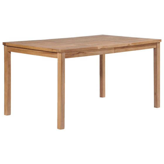 Havebord 150 x 90 x 77 cm Teaktræ
