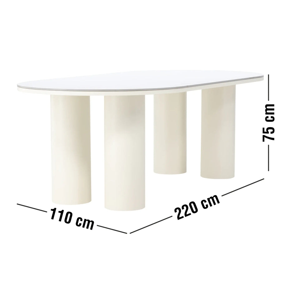 Havstenssund Spisebord 220 x 110 x 75 cm 11