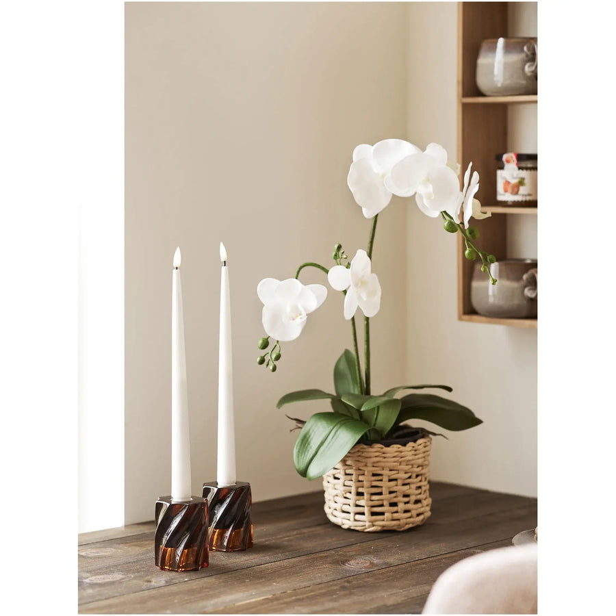 House Nordic Lysestage 7,5 x 6 cm - sæt af 2 stk. 7