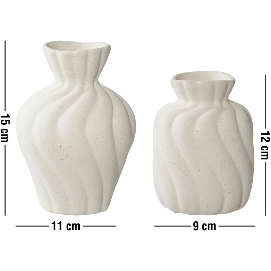 House Nordic Vase sæt af 2 stk. 11