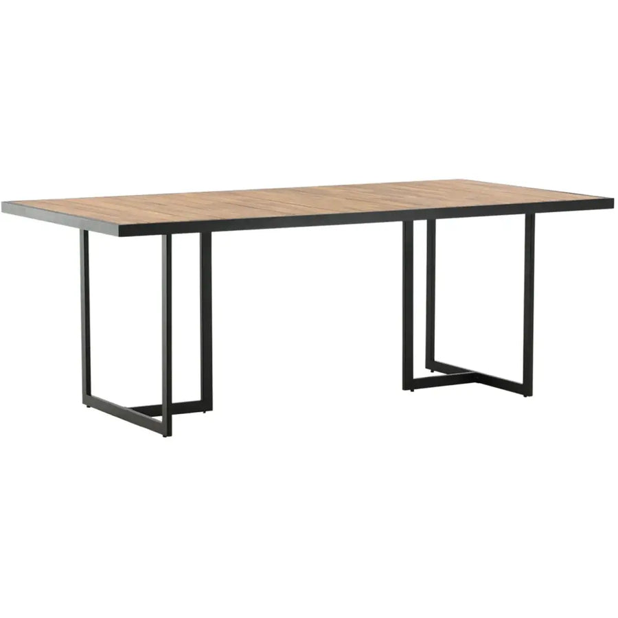 Khung Havebord natur 200 x 100 x 75 cm