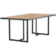 Khung Havebord natur 200 x 100 x 75 cm