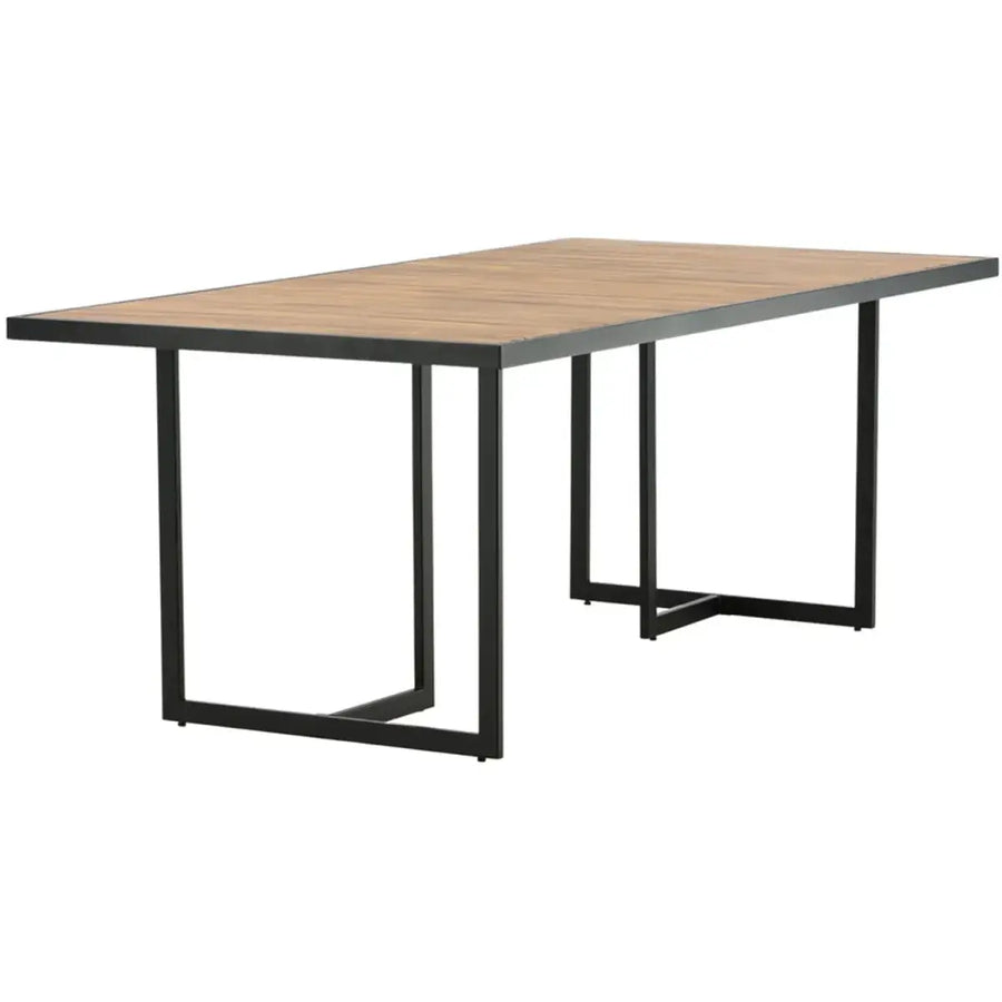 Khung Havebord natur 200 x 100 x 75 cm