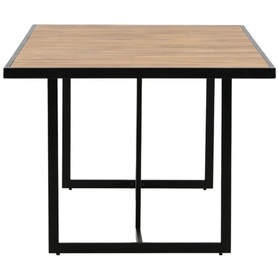 Khung Havebord natur 200 x 100 x 75 cm