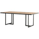 Khung Havebord natur 200 x 100 x 75 cm