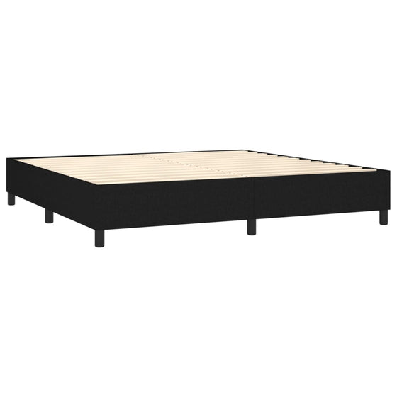 Kontinentalseng Med Madras 200 x 200 cm Sort