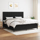 Kontinentalseng Med Madras 200 x 200 cm Sort